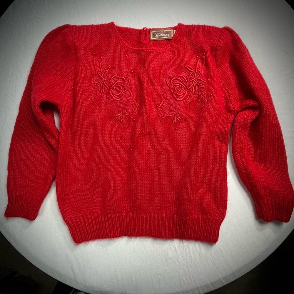 Vintage Worthington Appliqué‎ Sweater